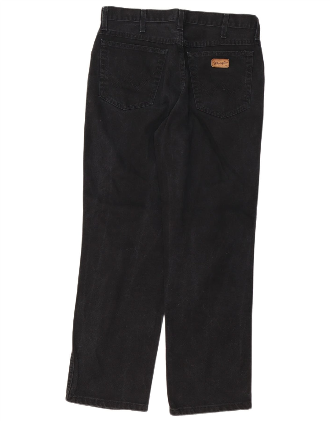 Мужские прямые джинсы Wrangler Ohio W33 L30, черный хлопок