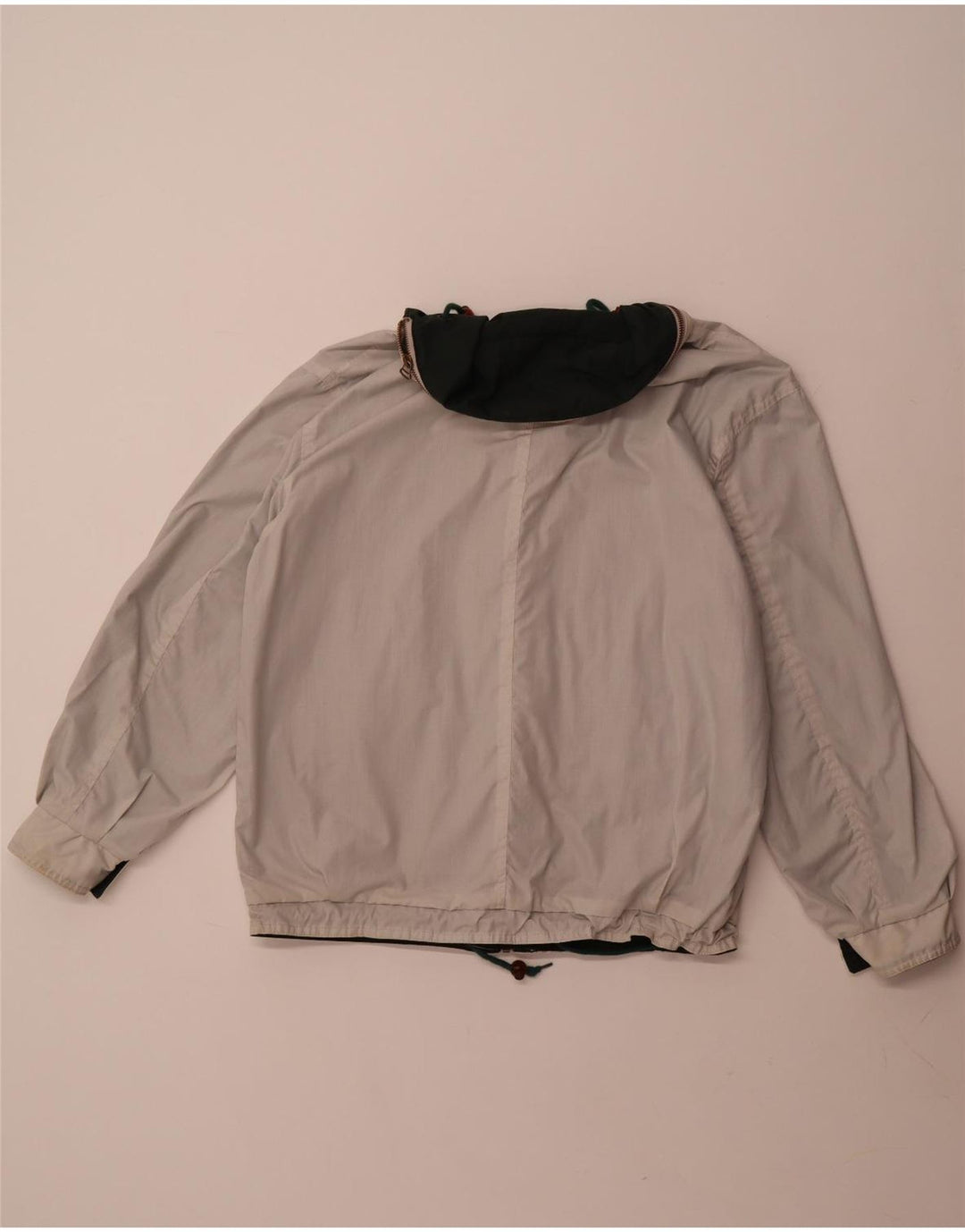 Мужская двусторонняя куртка свободного покроя с капюшоном Starring UK 38, средний бежевый хлопок