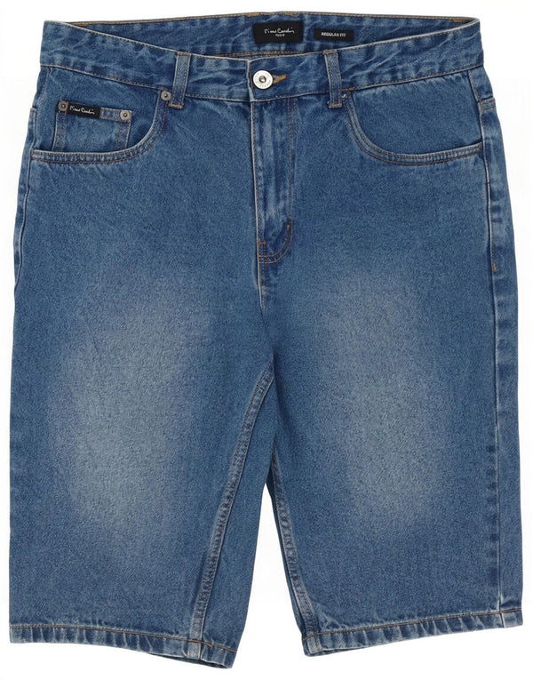 Мужские джинсовые шорты стандартного кроя Pierre Cardin Medium W32, синие, хлопок