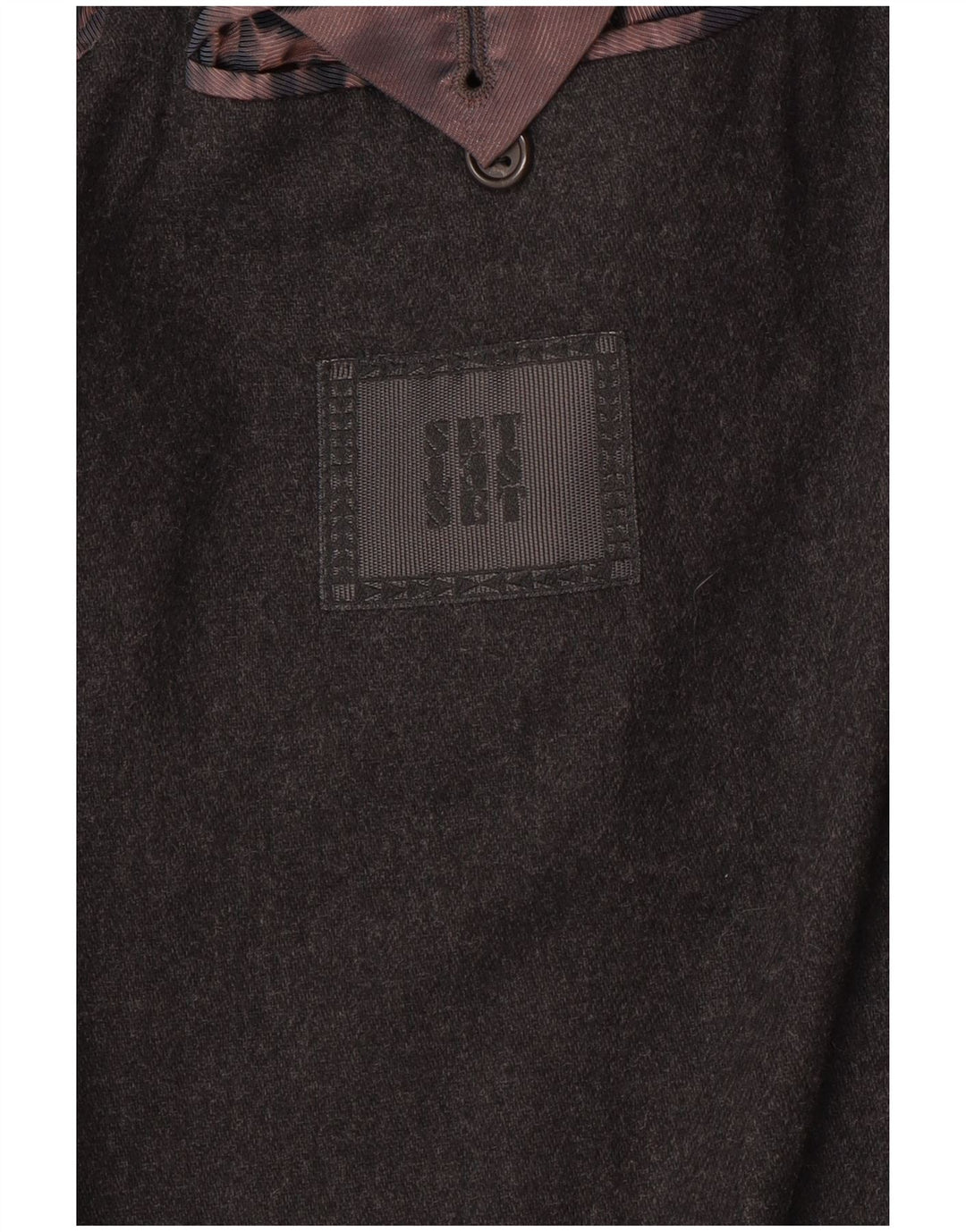 Винтажное мужское пальто UK 44 2XL серое