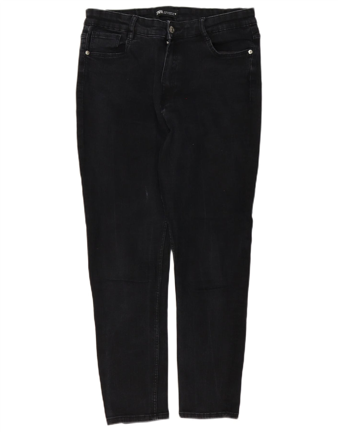 Женские узкие джинсы Zara EU 44 XL W34 L26, черные