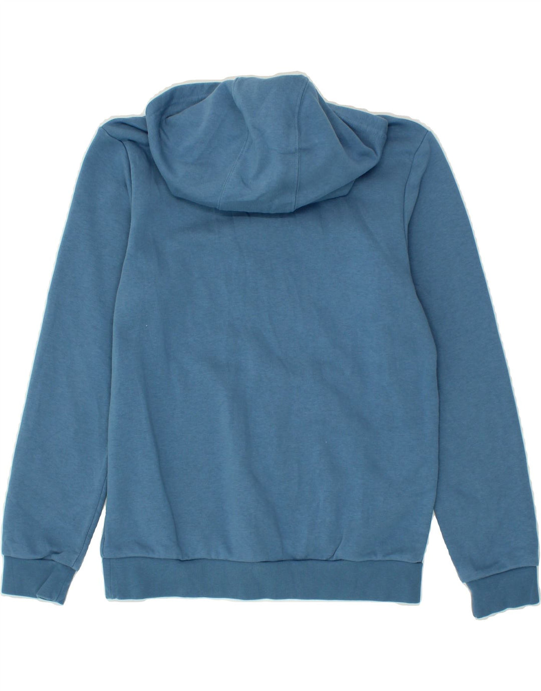 ADIDAS Boys Hoodie Jumper 11-12 Years Blue Vintage Adidas and Second-Hand Adidas from Messina Hembry 