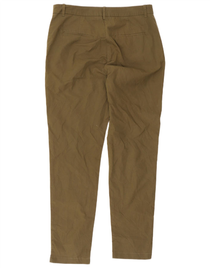 Женские узкие капри Marks & Spencer UK 12, средние W32 L20, хаки