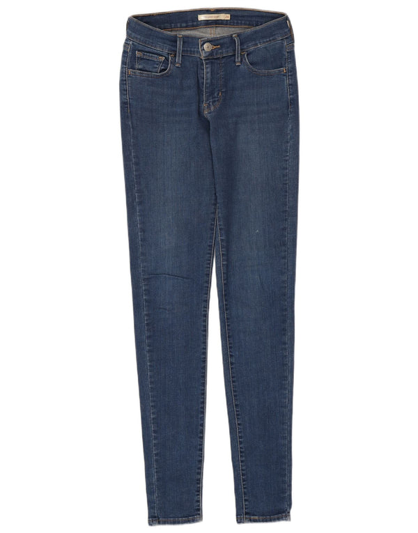 Женские джинсы Levi's 710 Super Skinny W26 L32 синие, хлопок