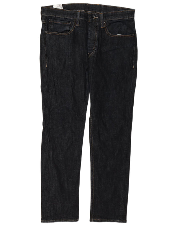 Мужские джинсы Levi's 511 Slim W34 L30 Темно-синие, хлопок