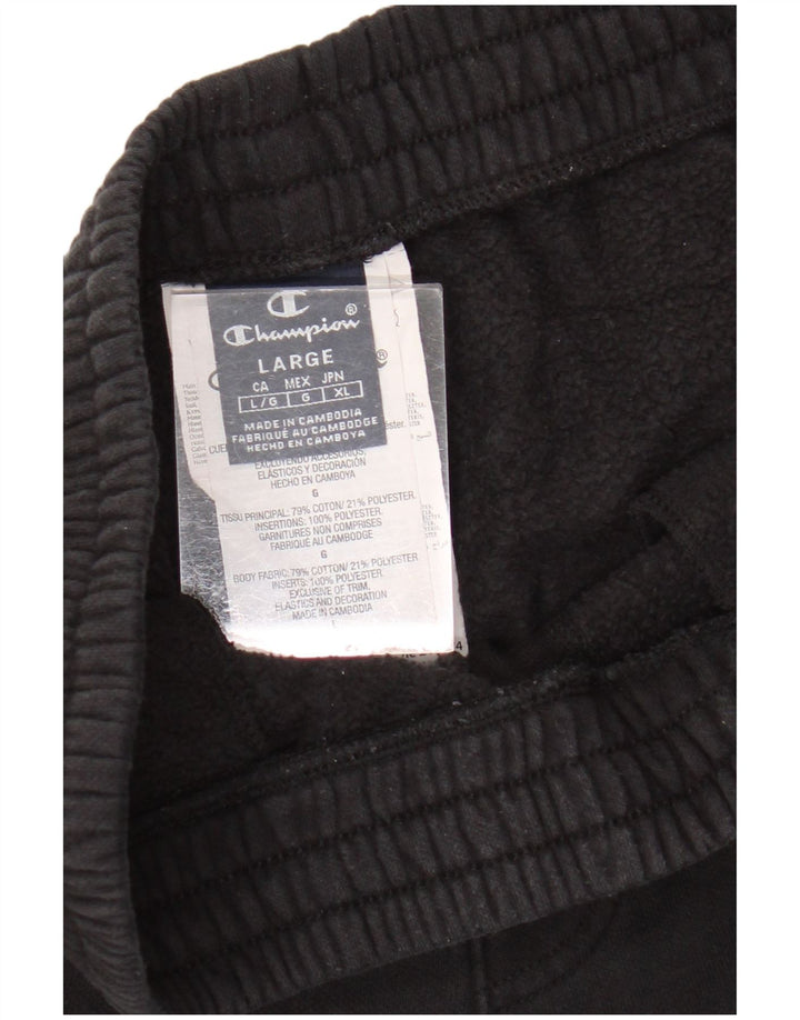 Мужские спортивные брюки с рисунком CHAMPION, брюки-джоггеры, большие черные цветные блоки