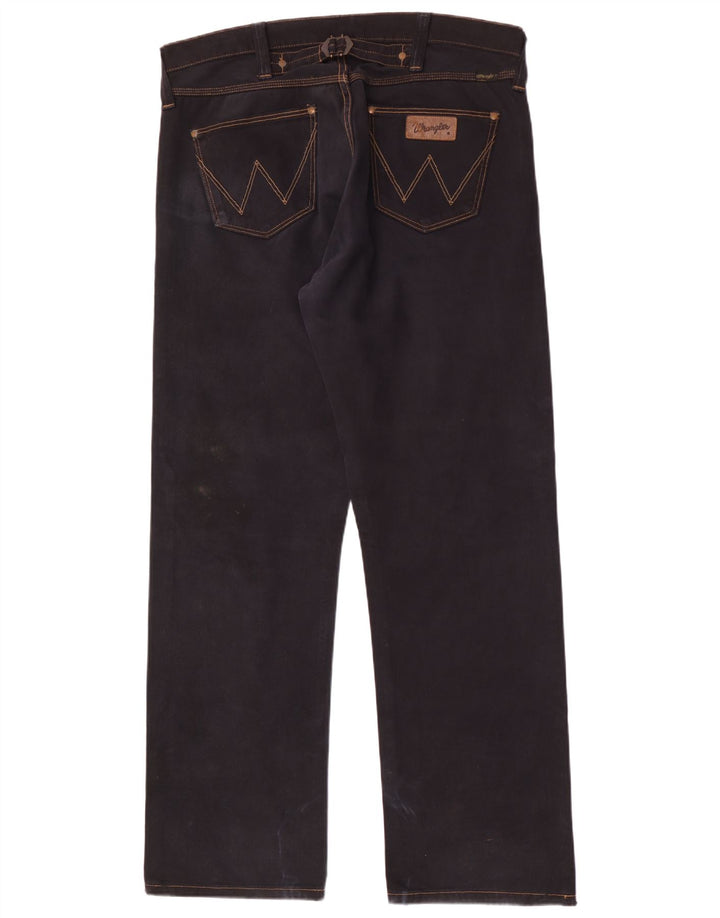 Мужские прямые джинсы Wrangler Casey W36 L34, черный хлопок