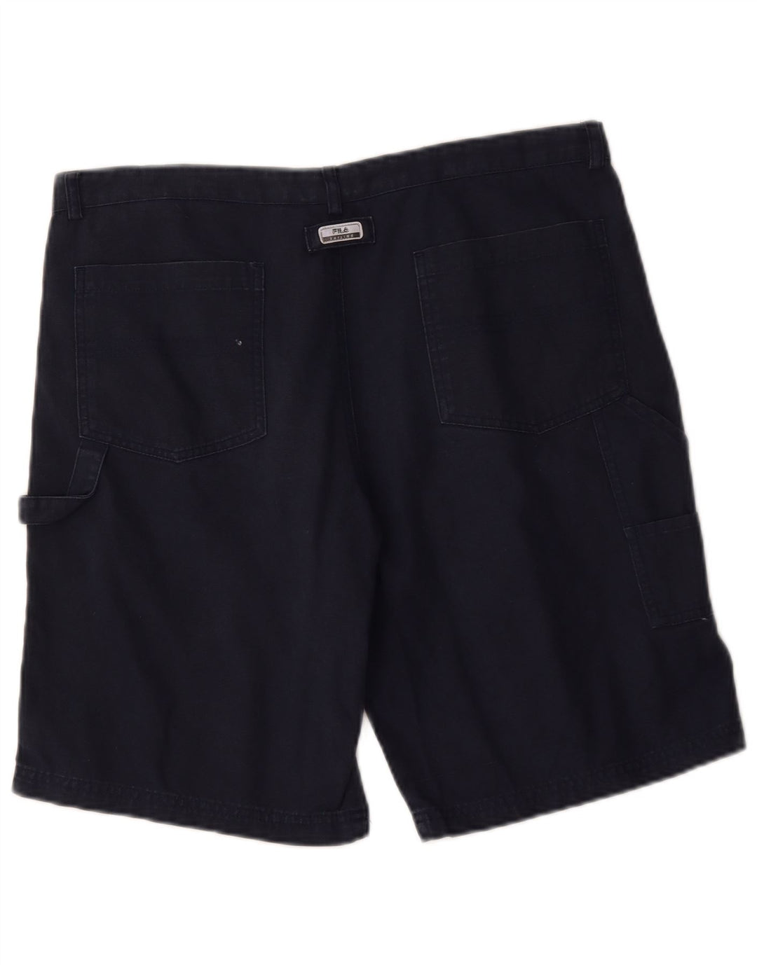 FILA Мужские шорты-карго IT 52 XL W36 Темно-синие, хлопок
