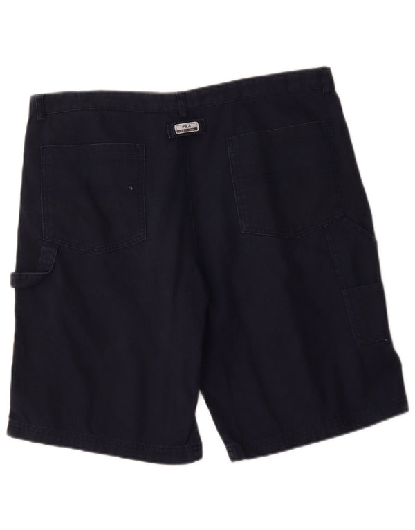 FILA Мужские шорты-карго IT 52 XL W36 Темно-синие, хлопок