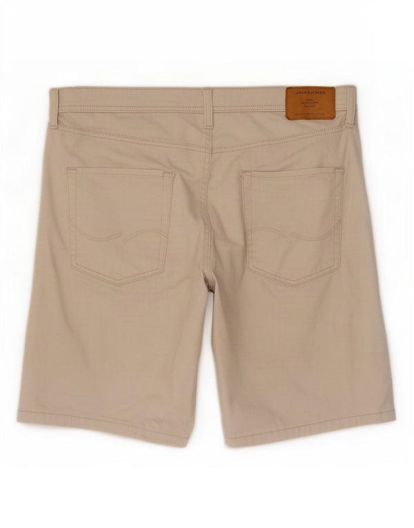 Jack & Jones Мужские повседневные шорты XL W38 Бежевые хлопковые