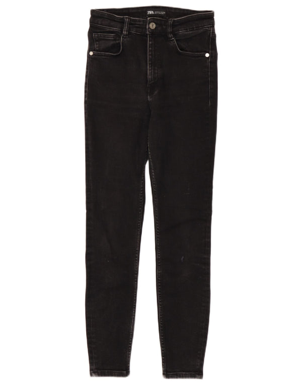 Женские джинсы скинни Zara EU 36 XS W26 L26, черные