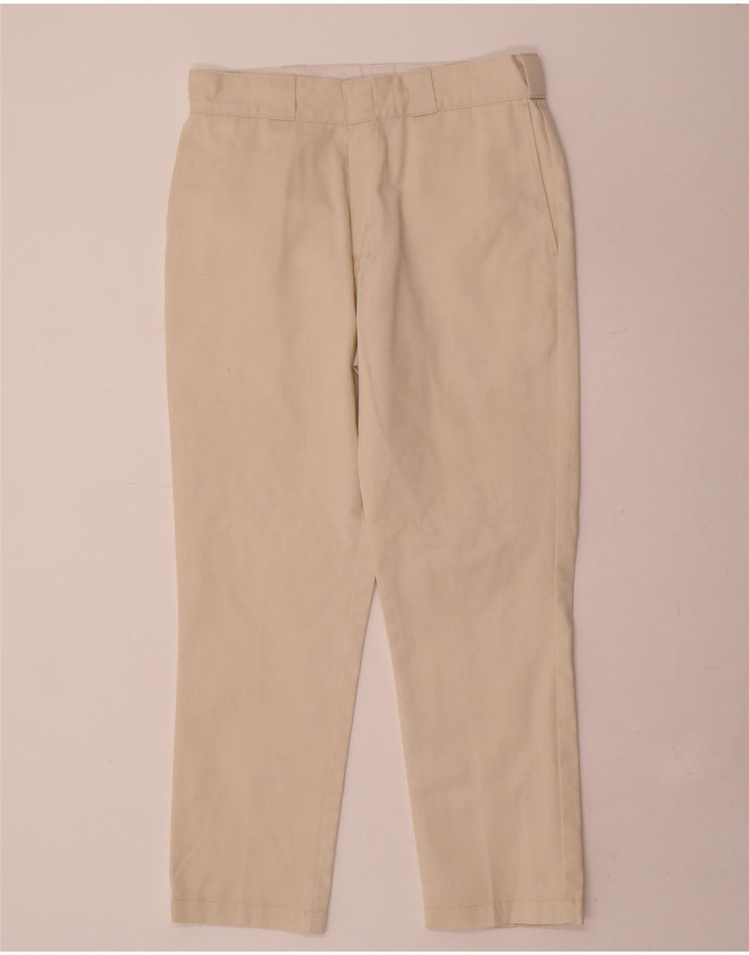 Мужские прямые брюки-чинос Dickies W32 L28 бежевого цвета из полиэстера