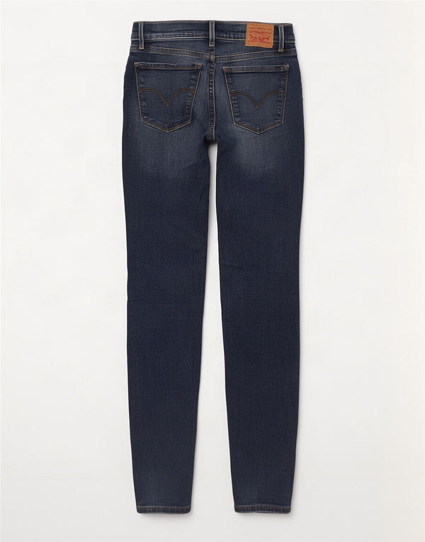 Женские джинсы Levi's 710 Super Skinny W26 L32 синие, хлопок