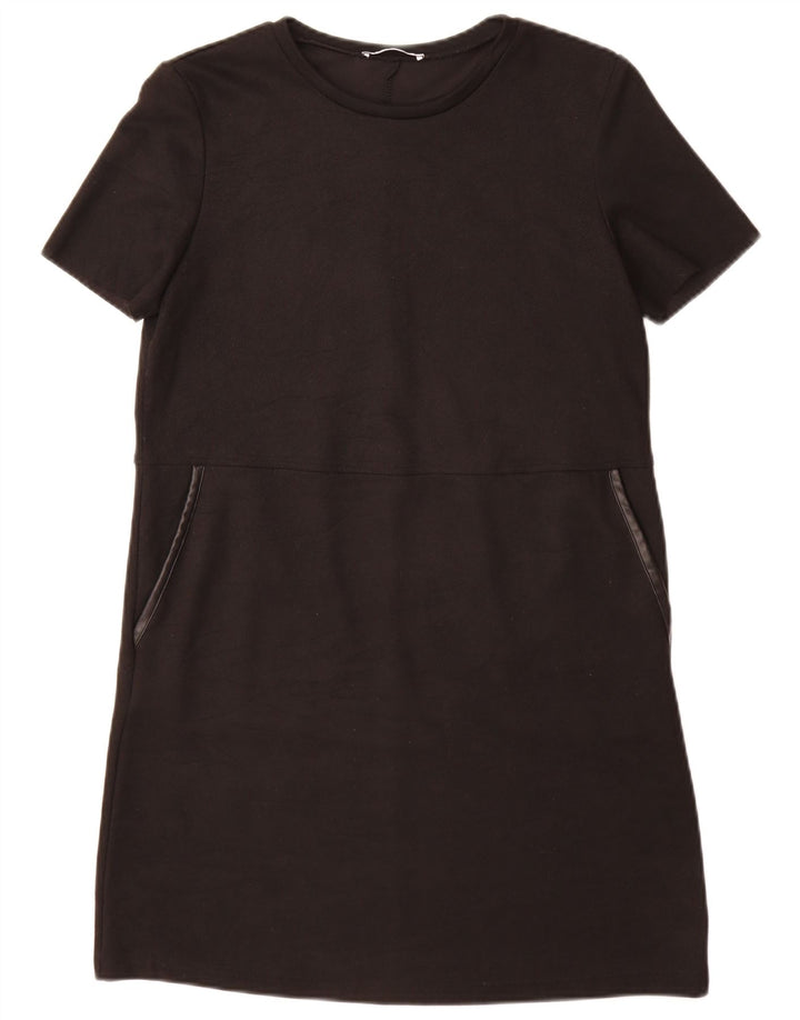 Женское платье прямого кроя Zara UK 10, маленькое черное