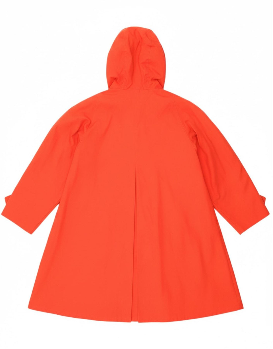 VINTAGE Womens Oversized Hooded Overcoat UK 16 Large Red Polyester Vintage Vintage and Second-Hand Vintage from Messina Hembry 