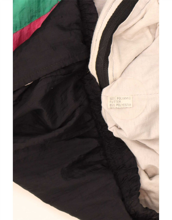 Мужской спортивный костюм Creation Top Jacket XL, черный полиамид с цветными блоками