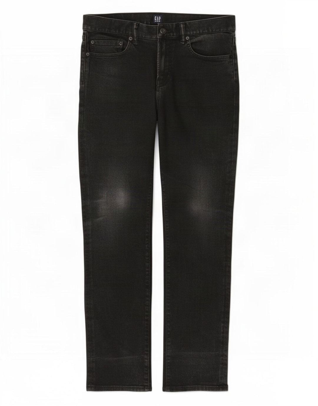 Мужские прямые джинсы Gap W32 L32, черный хлопок