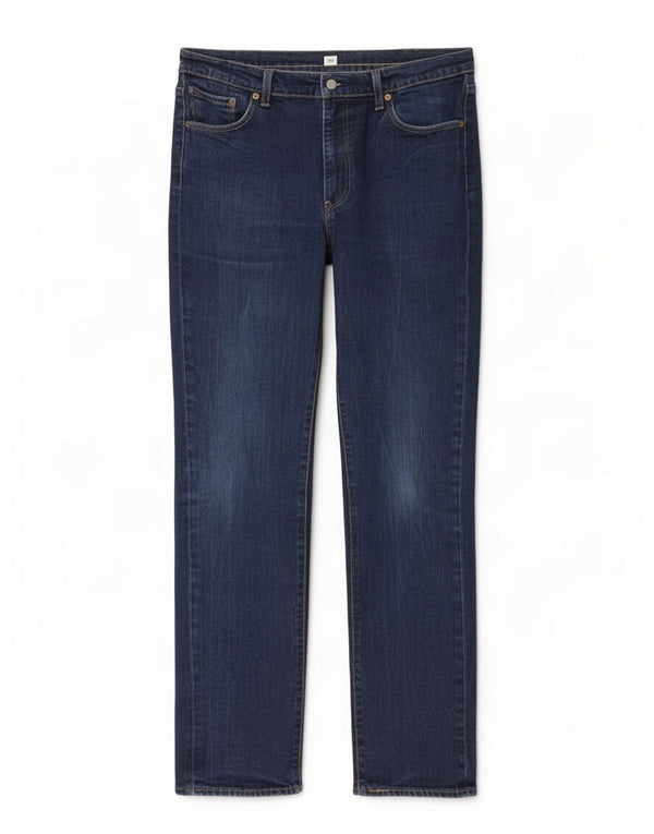 Мужские джинсы Levi's 511 Slim W38 L34 Темно-синие, хлопок