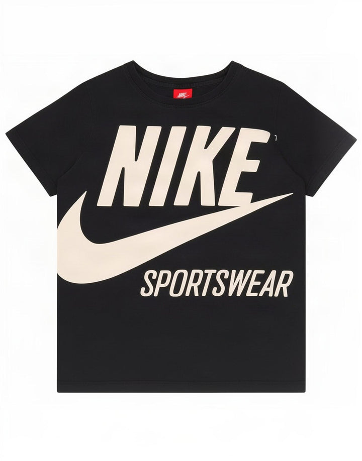 Женская футболка с рисунком Nike Top UK 14, средний черный