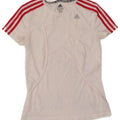 Женская футболка для бега Adidas Top UK 8/10, маленькая белая