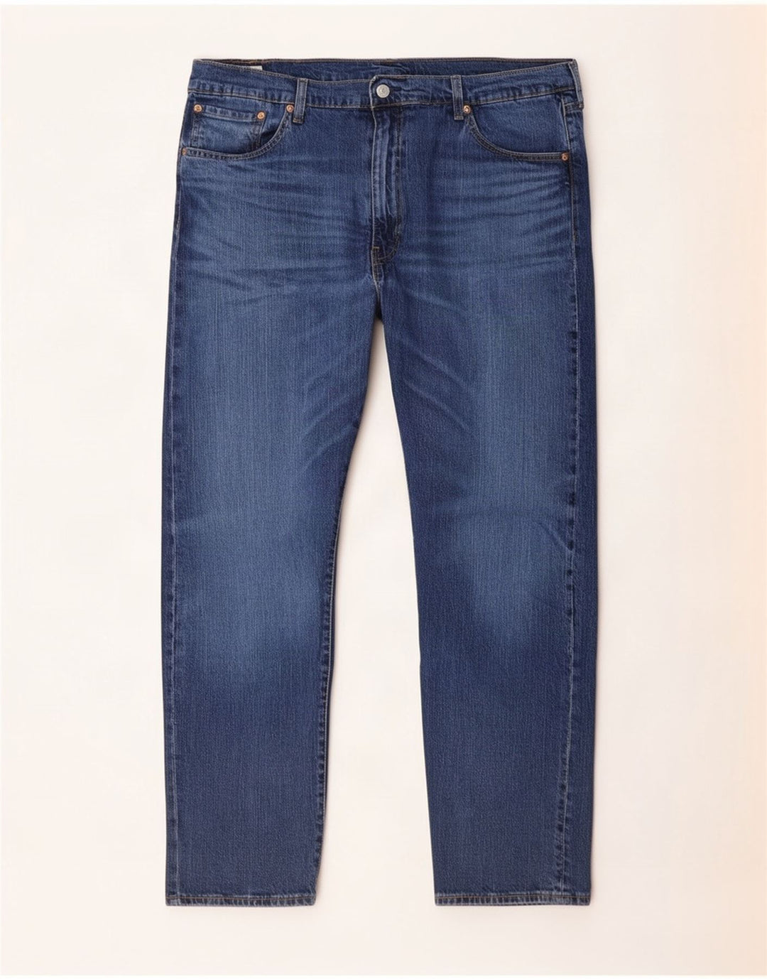 Мужские зауженные джинсы Levi's 502 W44 L27, синий хлопок
