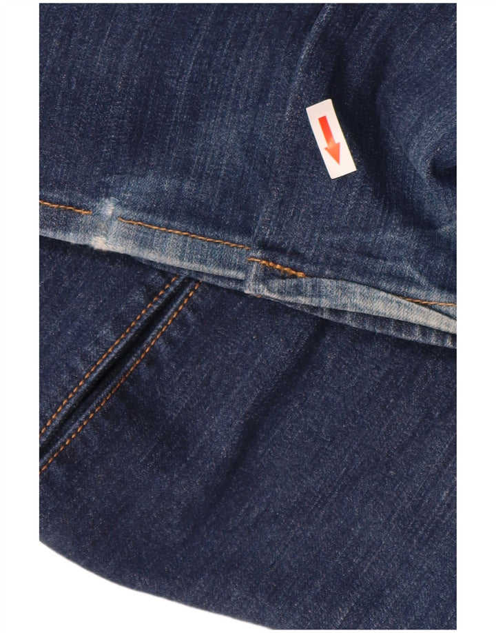 Мужские прямые джинсы Levi's 501 W38 L32 темно-синие, хлопок