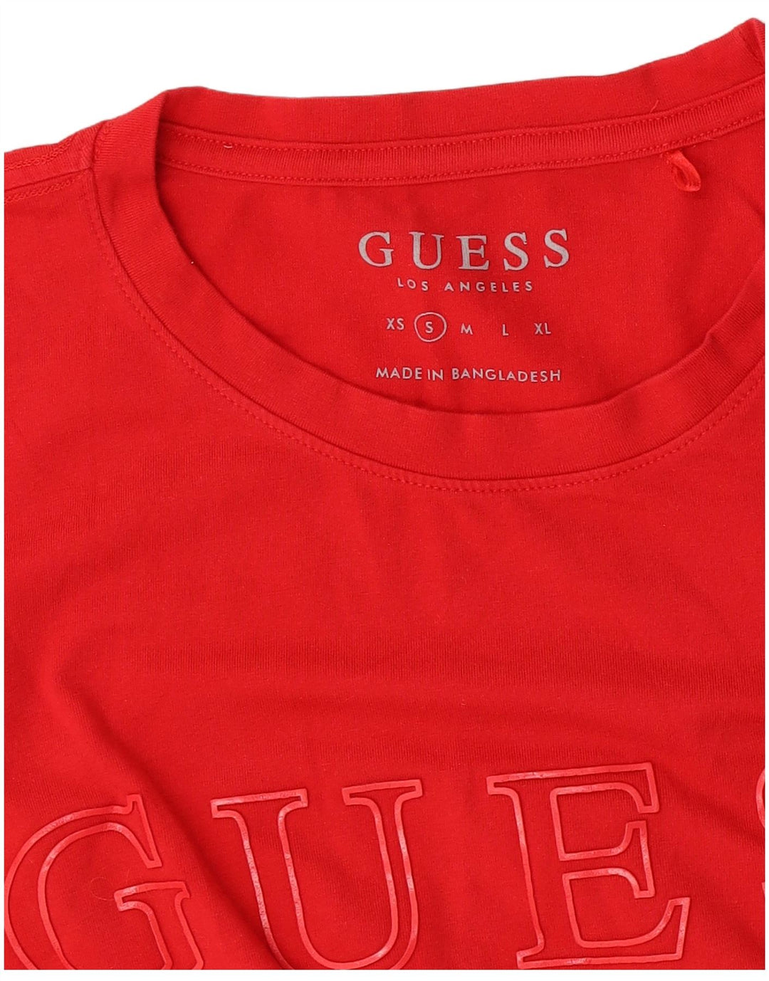 Guess Женская футболка с рисунком Top UK 10, маленькая красная