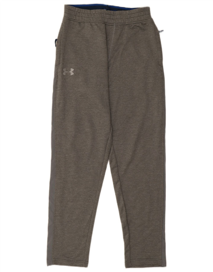 Мужские спортивные брюки Under Armour среднего серого цвета в крапинку