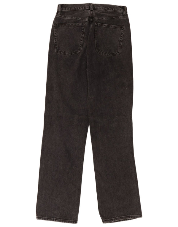 Topshop Женские прямые джинсы W28 L32 Серые хлопковые