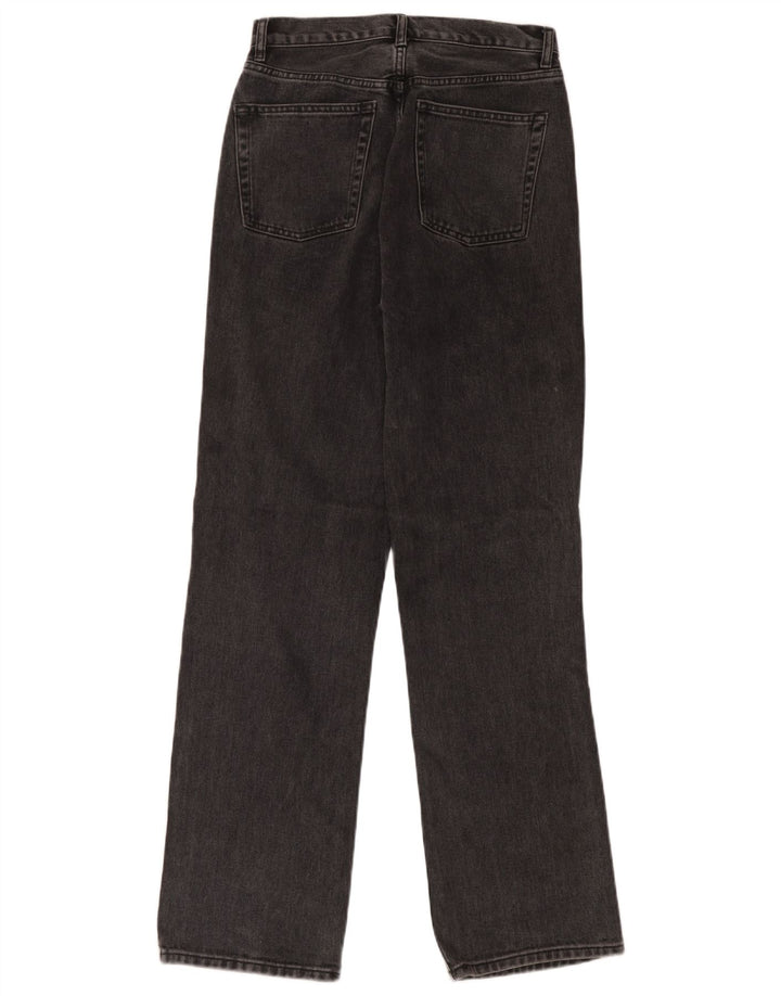 Topshop Женские прямые джинсы W28 L32 Серые хлопковые