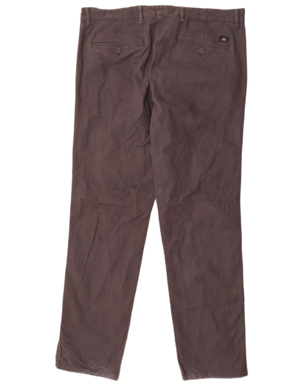Мужские прямые брюки-чиносы Dockers W36 L32, серые, хлопковые