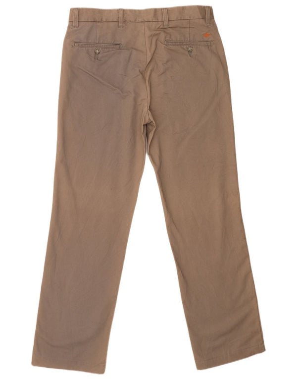 Мужские прямые брюки-чиносы Dockers W33 L30, хлопок цвета хаки