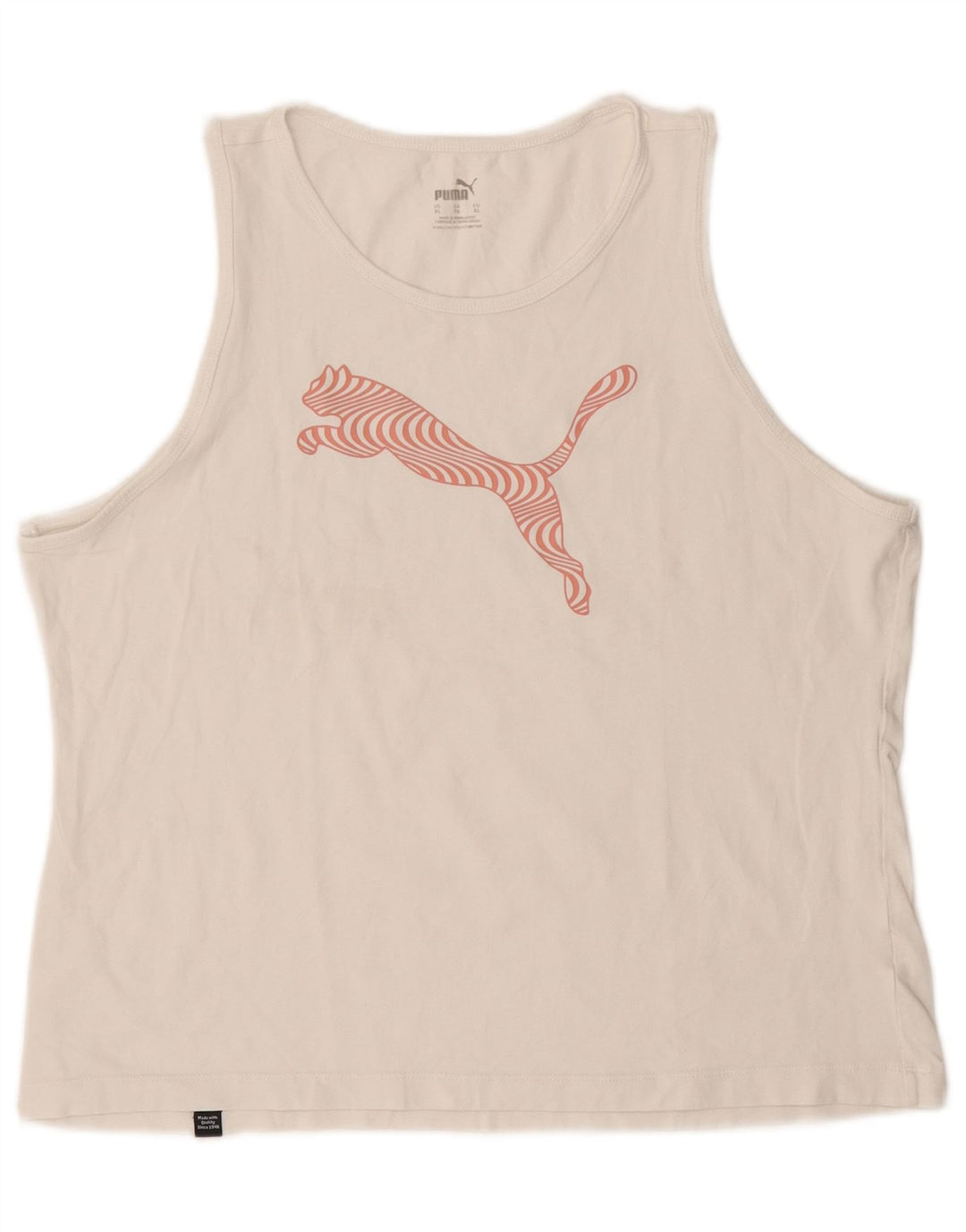 Женский жилет с рисунком Puma UK 18 XL Белый