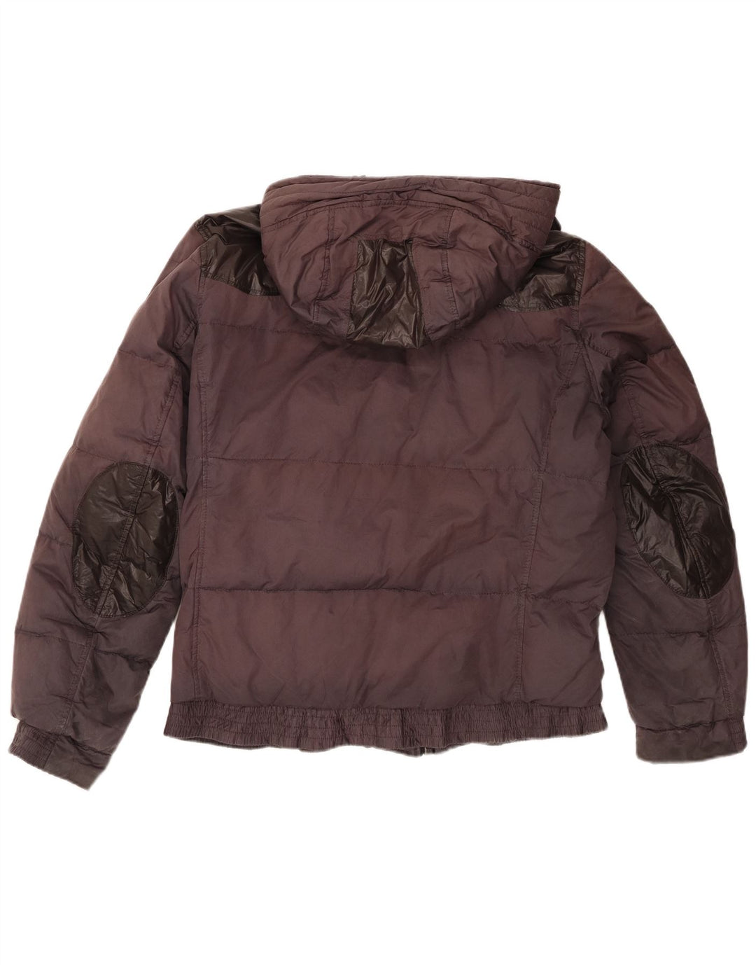 Мужская утепленная куртка с капюшоном Hugo Boss UK 38 Medium Maroon