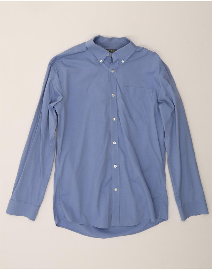 EDDIE BAUER Mens Shirt Medium Blue Cotton Vintage Eddie Bauer and Second-Hand Eddie Bauer from Messina Hembry 