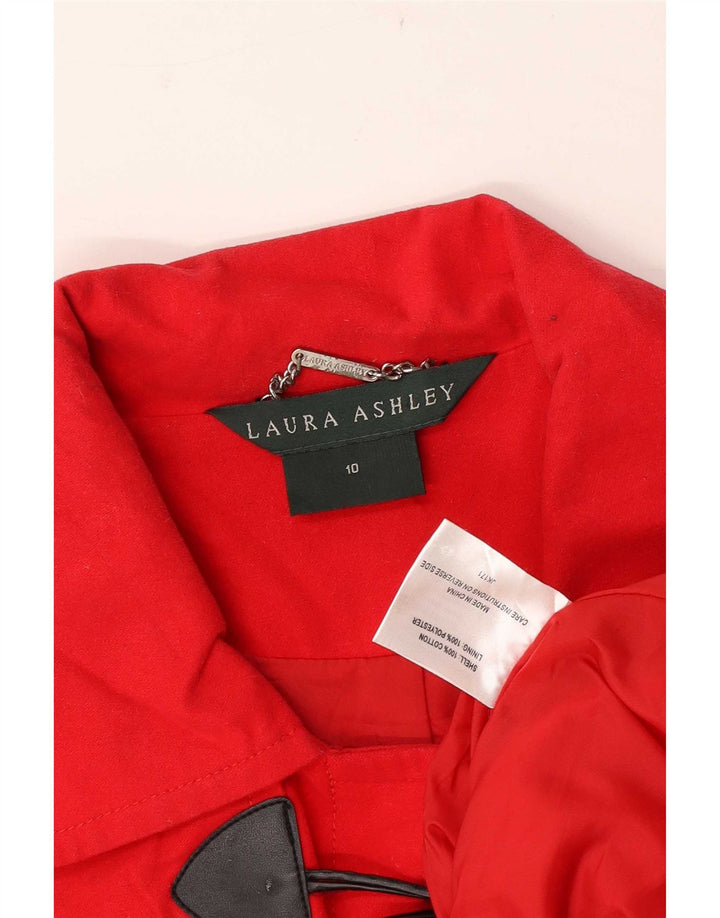 Женский дафлкот Laura Ashley UK 10, маленький красный хлопок