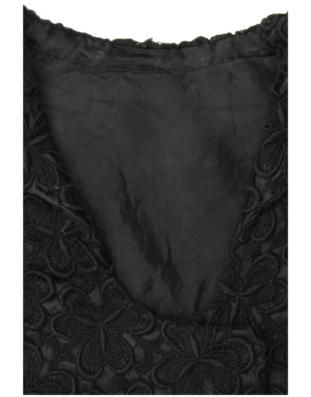 ВИНТАЖНЫЙ женский пиджак с коротким рукавом UK 12, средний черный с цветочным принтом