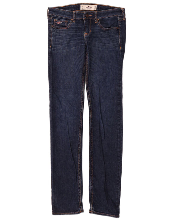 Женские джинсы скинни Hollister US 3 XS W26 L33 Темно-синий хлопок