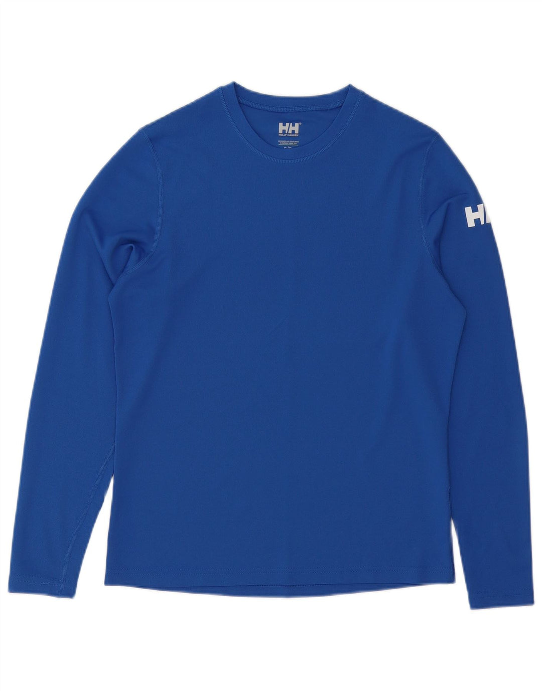 Helly Hansen Мужской топ с длинным рукавом, маленький синий полиэстер