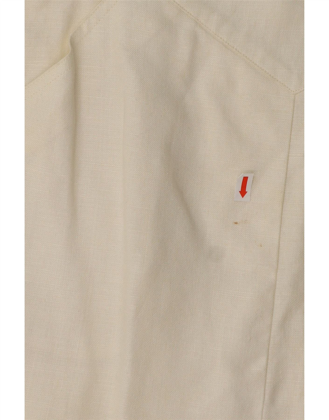 MARELLA Женская юбка-трапеция UK 12 Medium W30 Off White Linen