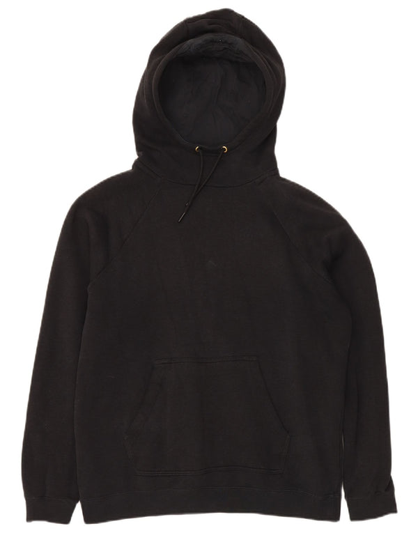 Мужской джемпер с капюшоном NIKE, средний черный, хлопок