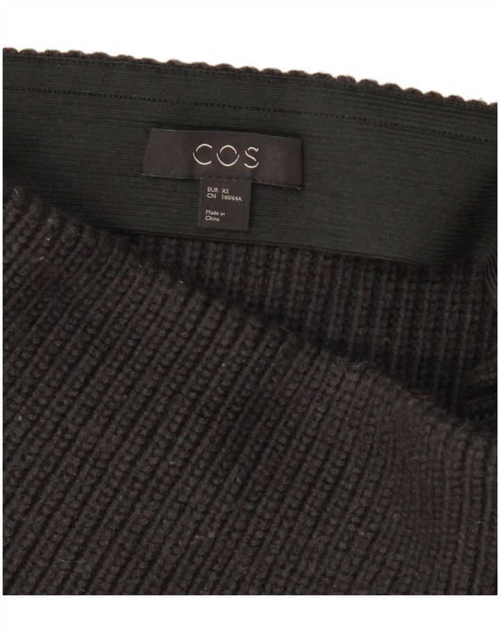 Женская трикотажная юбка Cos XS W25, черная