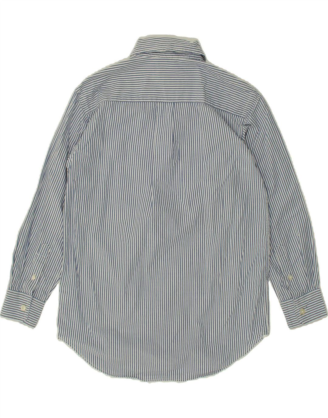 GAP Boys Shirt 10-11 Years Blue Striped Cotton Vintage Gap and Second-Hand Gap from Messina Hembry 