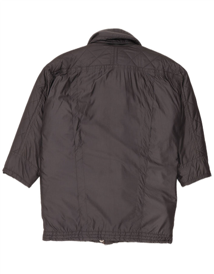 KLEPPER Женское длинное стеганое пальто Gore-Tex EU 38 Средне-серый полиамид