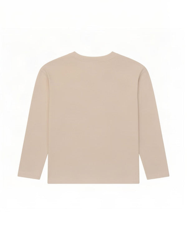 Женский топ свободного кроя с длинным рукавом Zara UK 6 XS, белый цвет