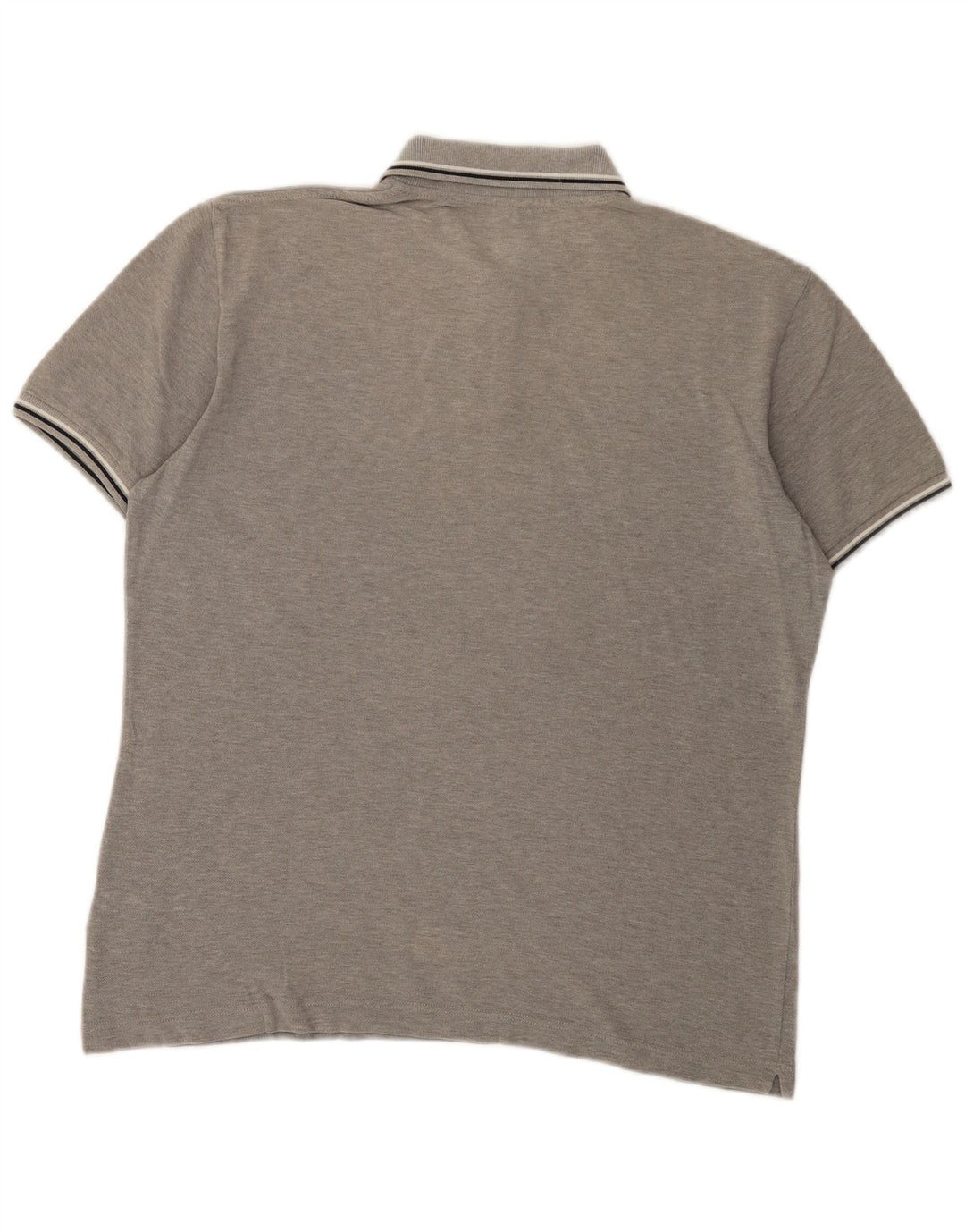 Мужская рубашка-поло Marina Yachting XL, серая, хлопковая в крапинку