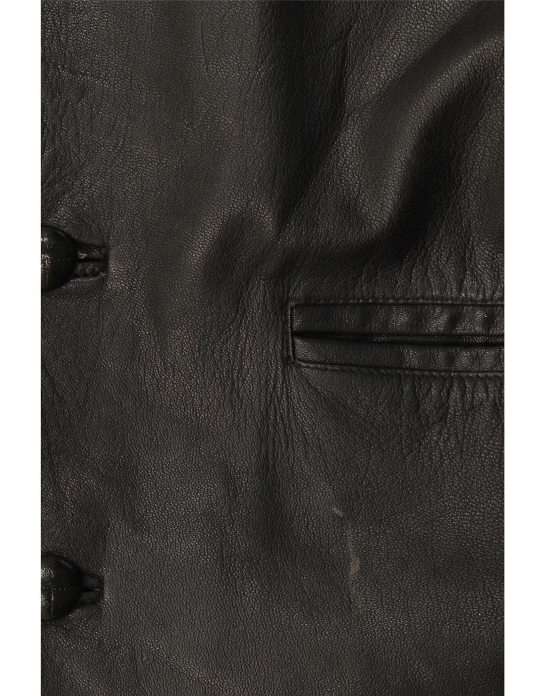 Мужская кожаная куртка Milan UK 38 Medium Black Classic