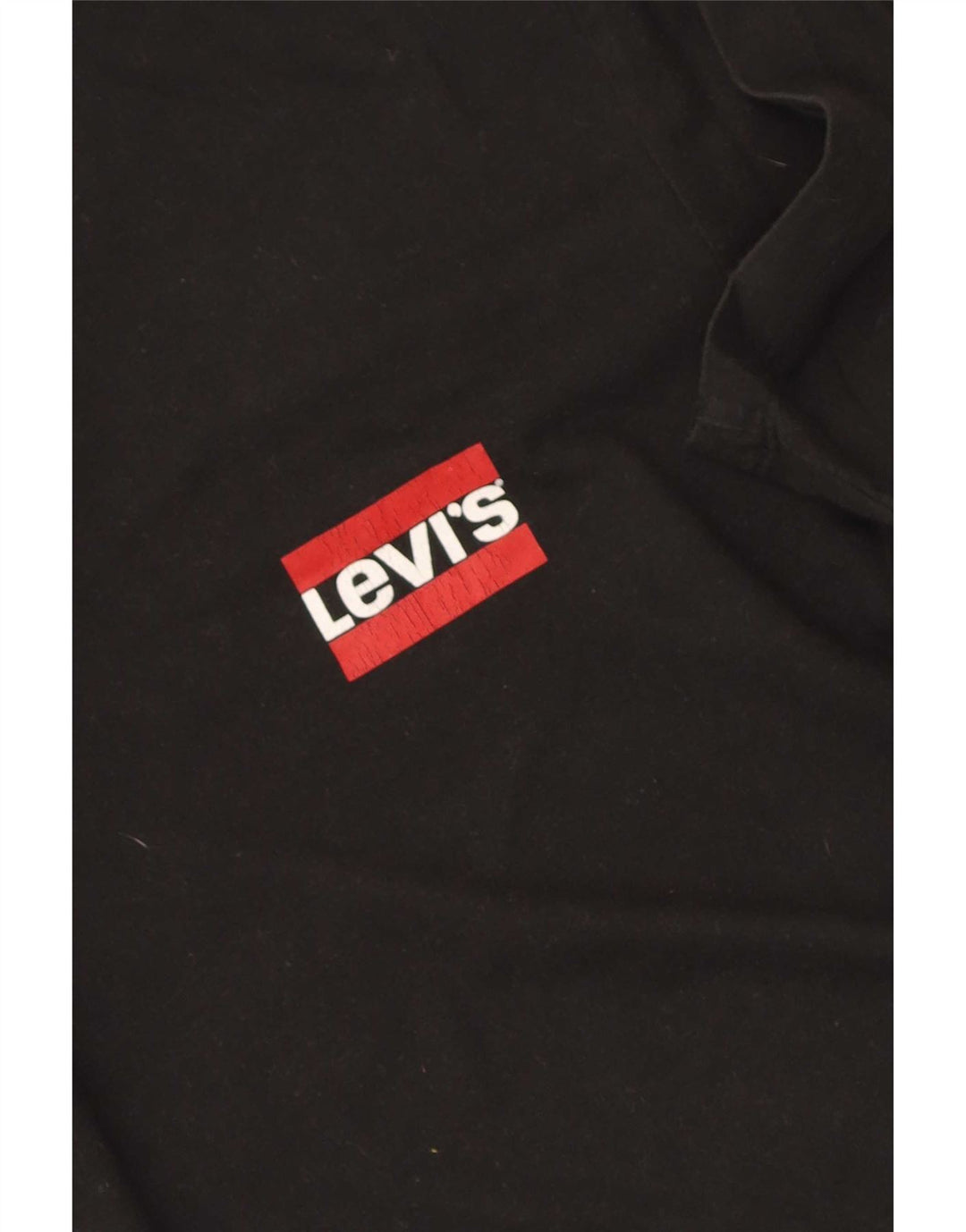 Мужская футболка Levi's, большой черный хлопок