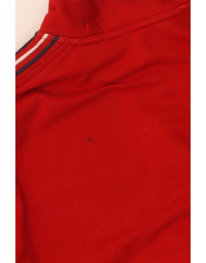 Женский спортивный костюм Tommy Hilfiger, верхняя куртка UK 16, большой красный хлопок
