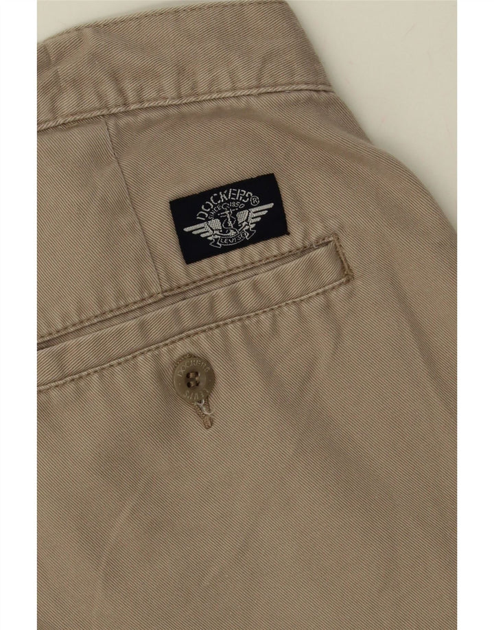 DOCKERS Mens Pegged Chino Shorts W36 Large  Grey Cotton Vintage Dockers and Second-Hand Dockers from Messina Hembry 